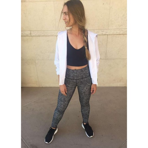 Lululemon Wunder Under Hi-Rise 7/8 Tight Luxtreme 25" 10 Formation Alpine White - Picture 9 of 16